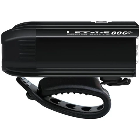 Lampka przednia Lezyne MICRO DRIVE 800+ czarna